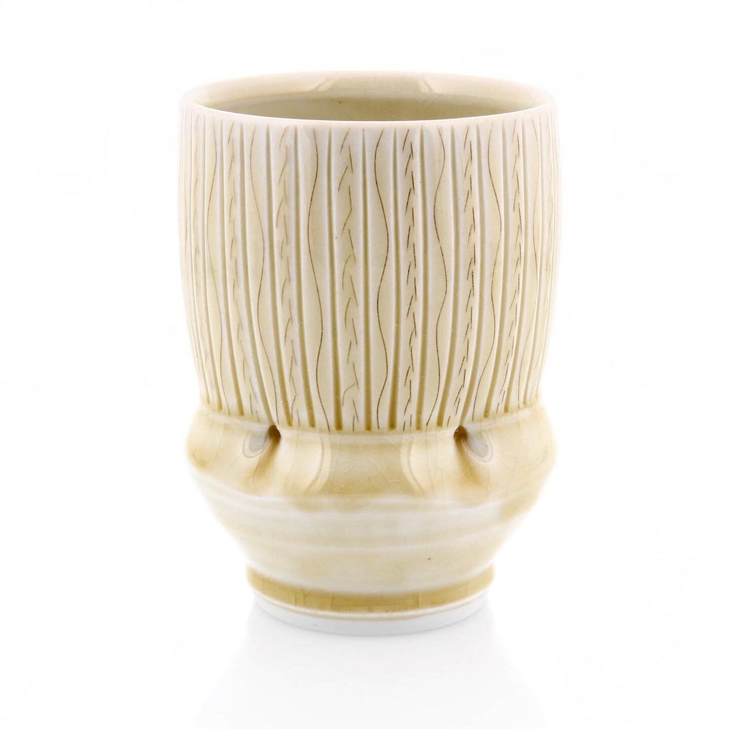 Porcelain Dimple Cup